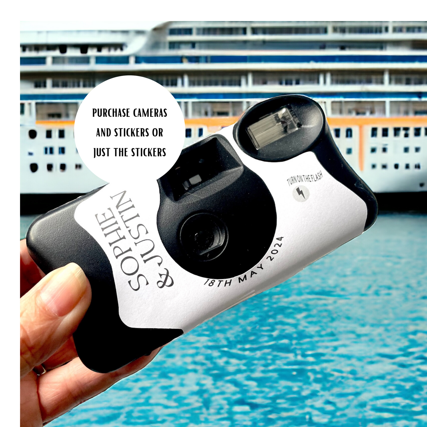 Vow Renewal Disposable Camera Wedding Favour