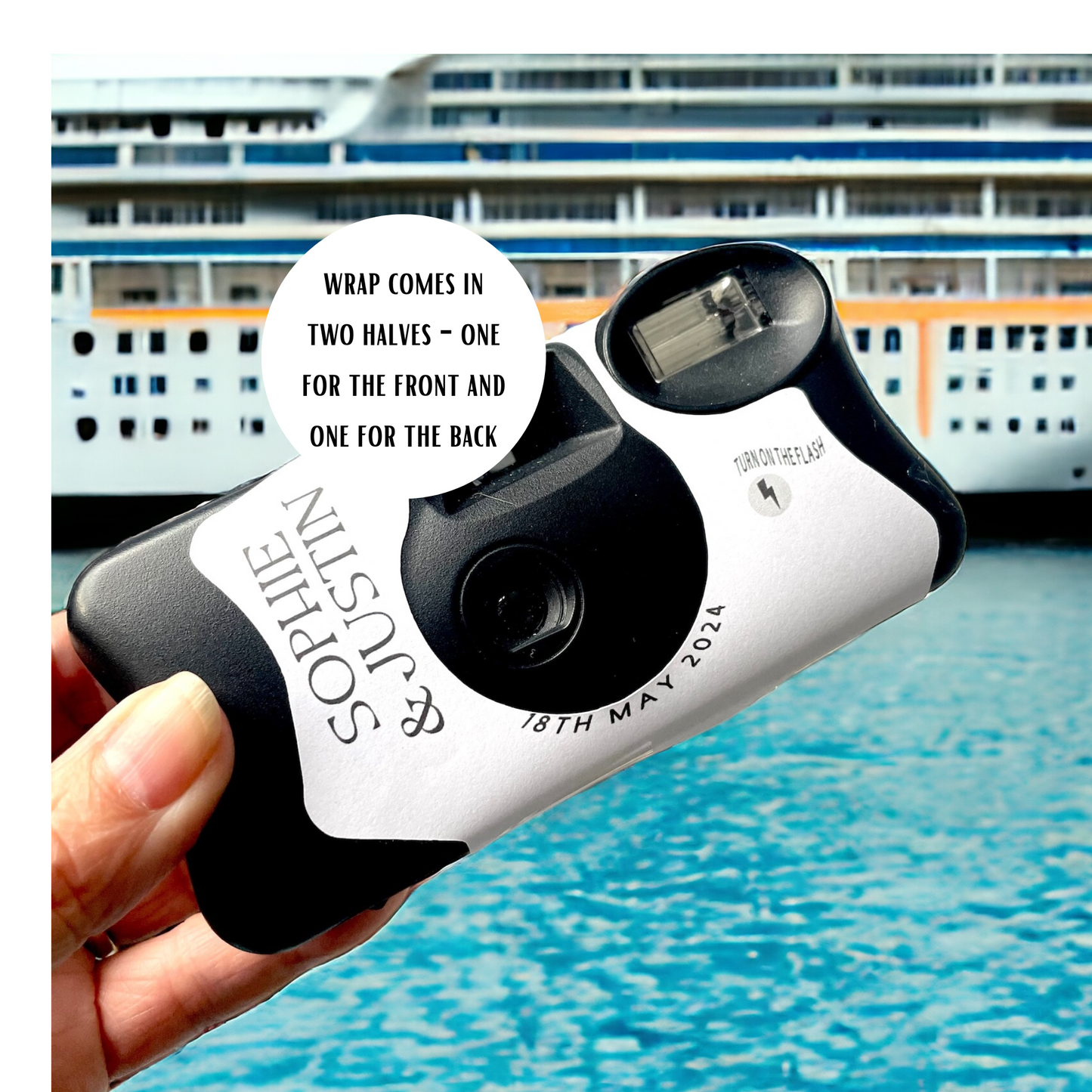 Vow Renewal Disposable Camera Wedding Favour