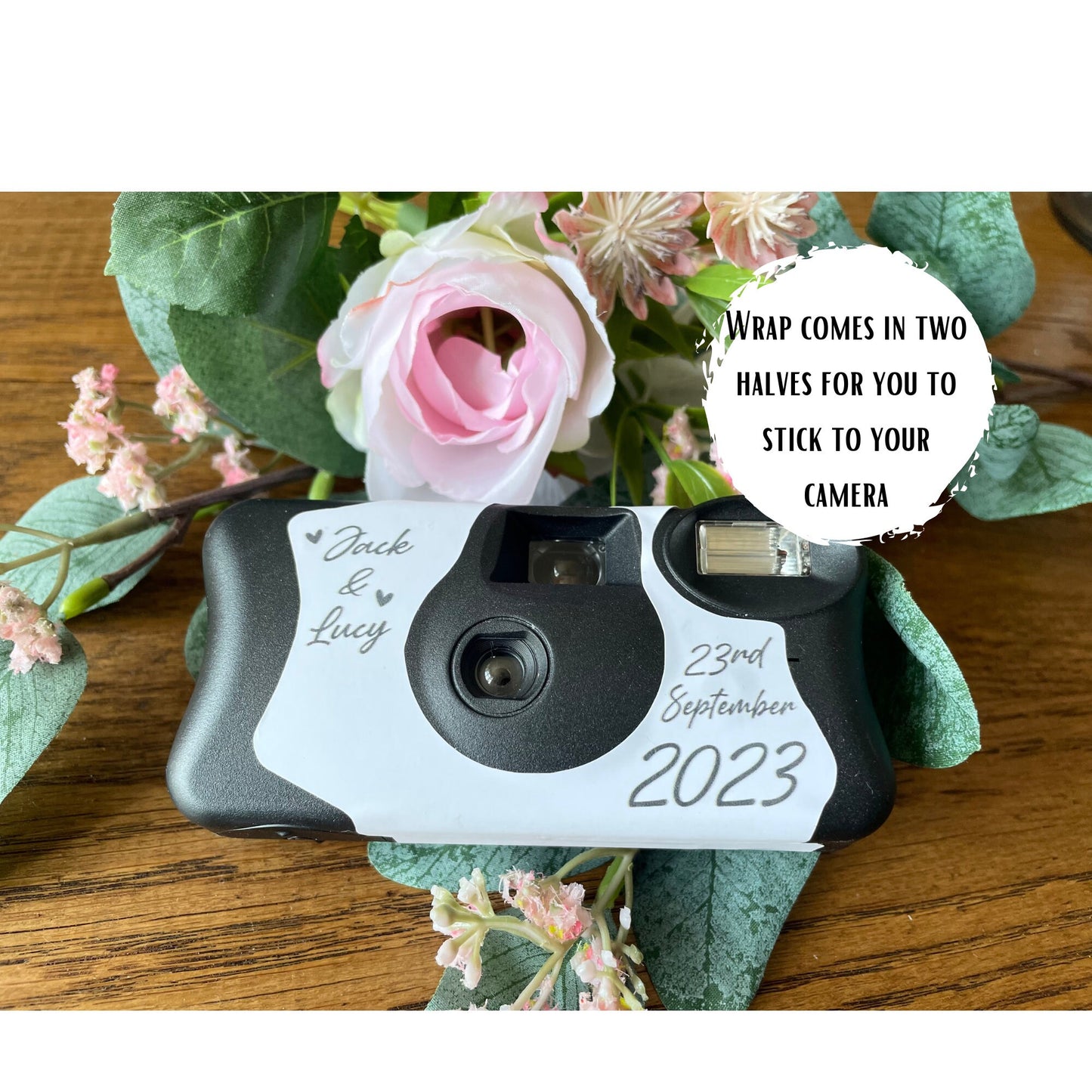 Hen Party Disposable Camera Stickers