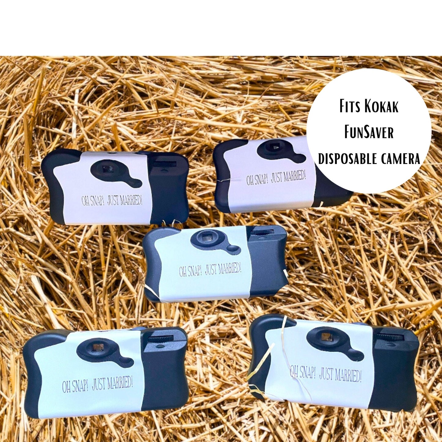 Disposable Camera Wrap Wedding Favours